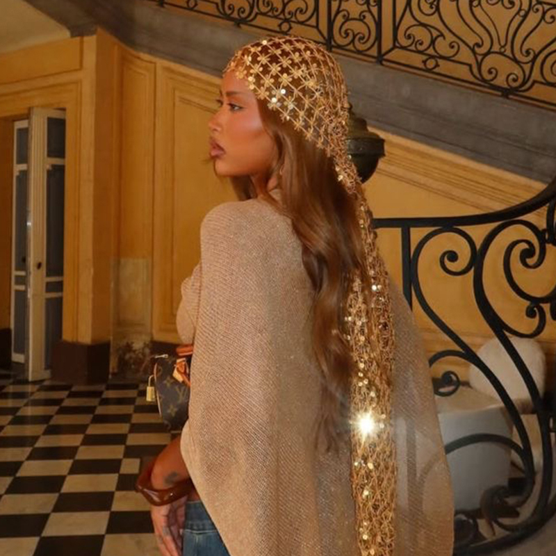 Ethnic Fashion Collection - Pañuelo para la Cabeza Boho con