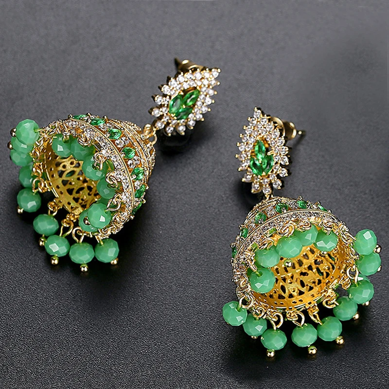 Ethnic Fashion Pakistan - Pendientes de Pakistán de la India,