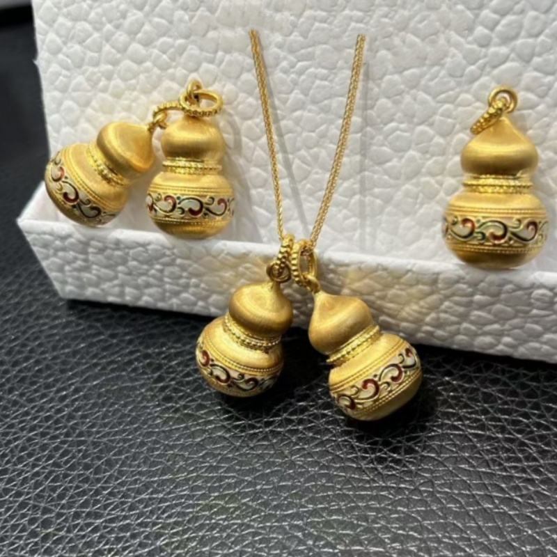 Ethnic Fashion Boutique - Colgante de calabaza de nube auspiciosa