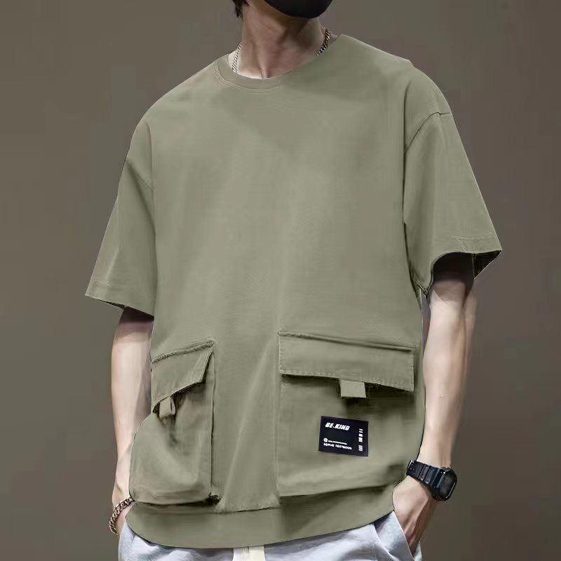 Men'S Ethnic Fashion Trends - Camiseta de manga corta de algodón
