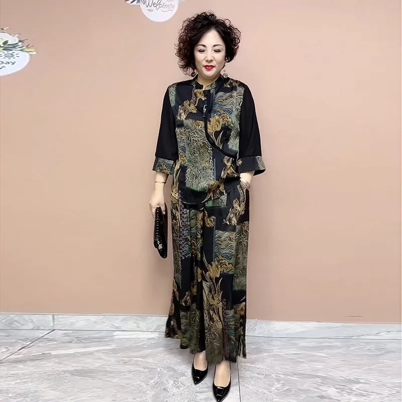 Ethnic Fashion Wear - 2025 nuevo conjunto de pantalones de