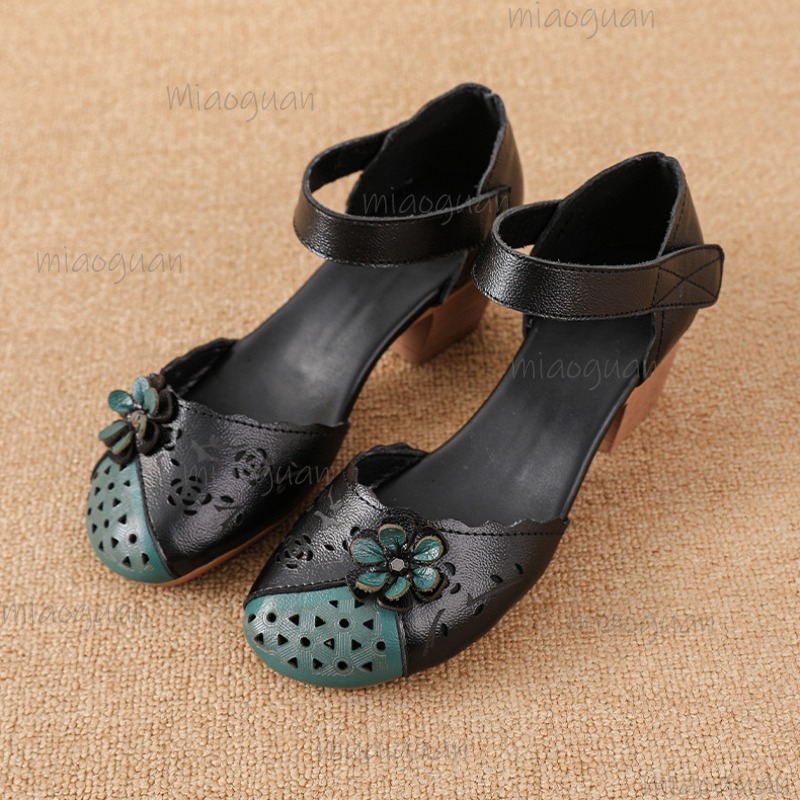Ethnic Fashion For Women - Sandalias Gladiador con Punta Descubierta y