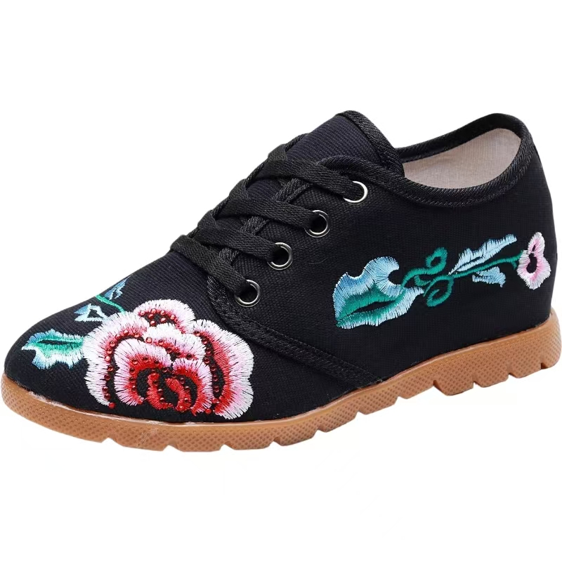 Zapatos de tela bordados inter - Ethnic Fabric reseña y precio