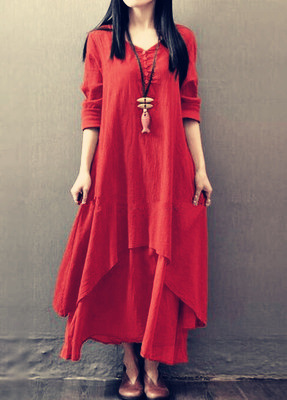Vestido largo de manga larga p - Ethnic Fashion Pakistan reseña y precio