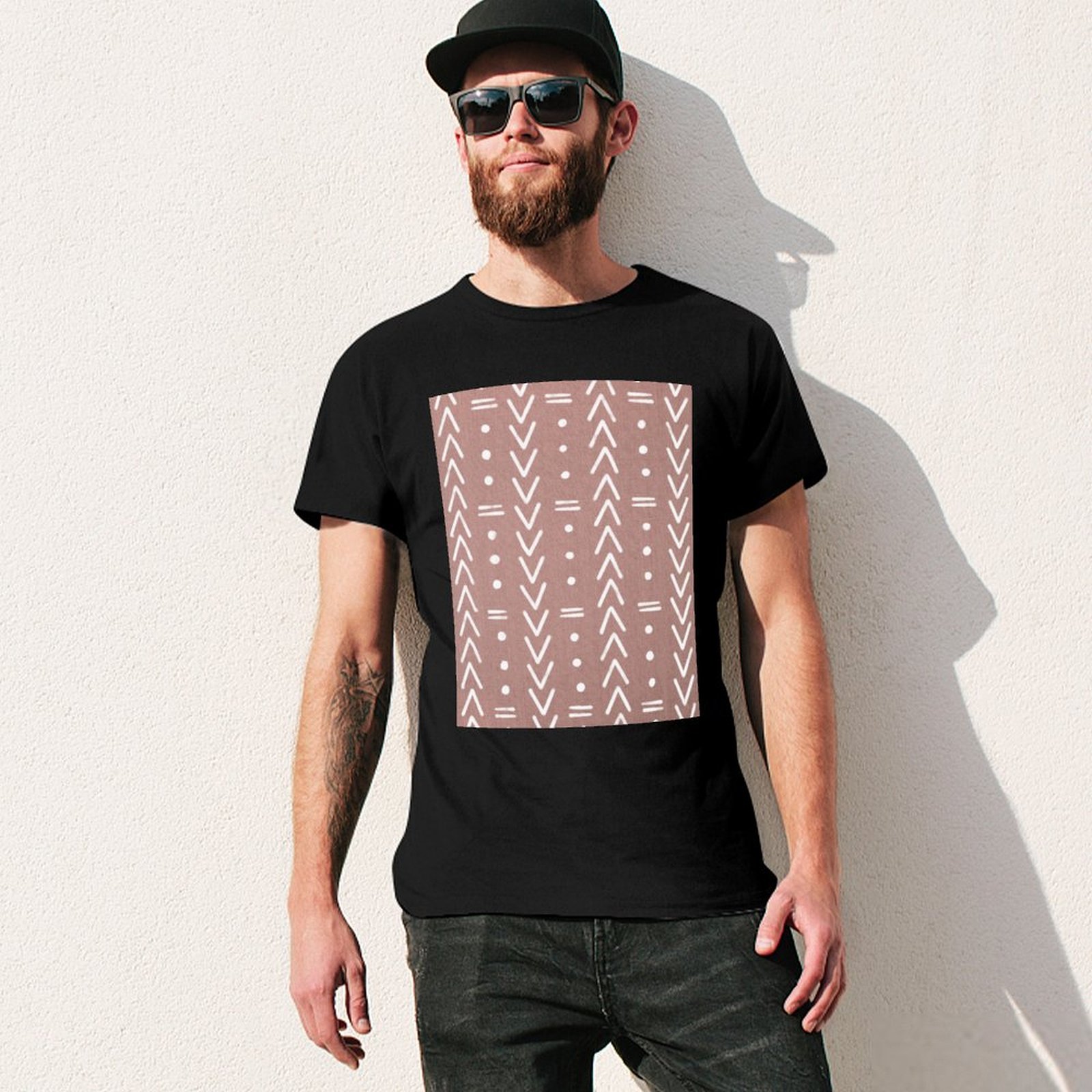 Camiseta Mudcloth con formas g - Mudcloth Print Top reseña y precio