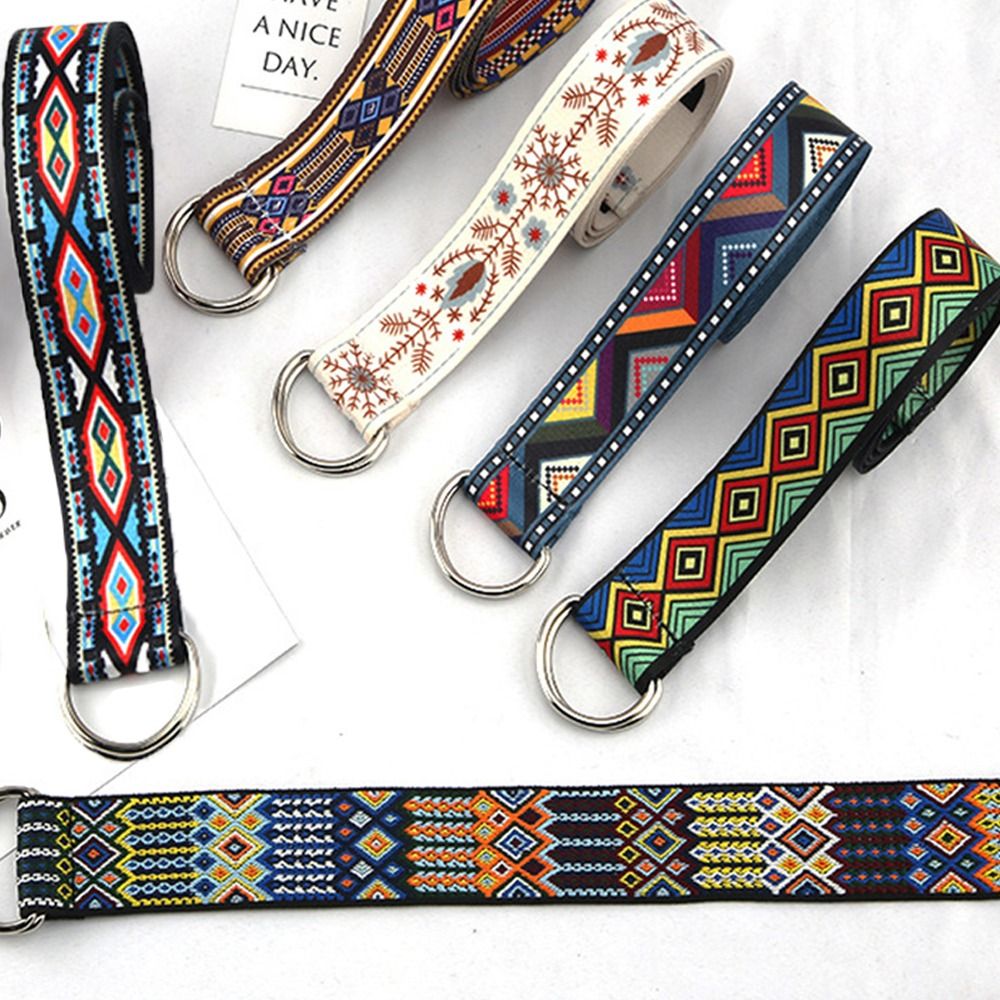 Cinturón de lona trenzada de n - Men'S Ethnic Fashion Trends reseña y precio