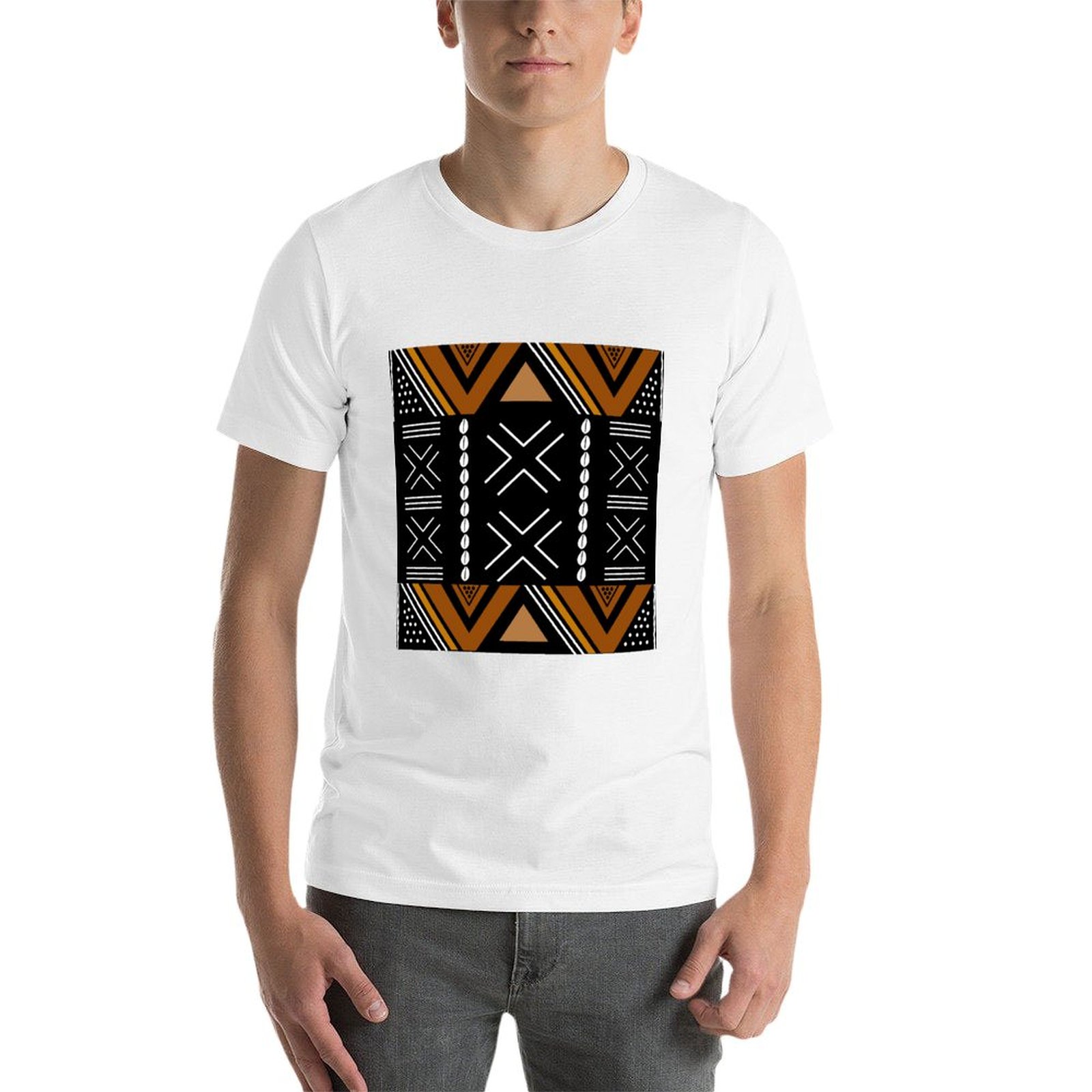 Camiseta con diseño de tela af - Mudcloth Print Top reseña y precio