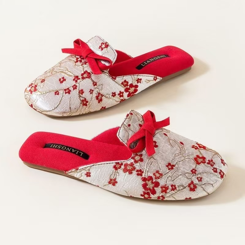 Zapatillas de casa Baotou con  - Ethnic Fabric reseña y precio