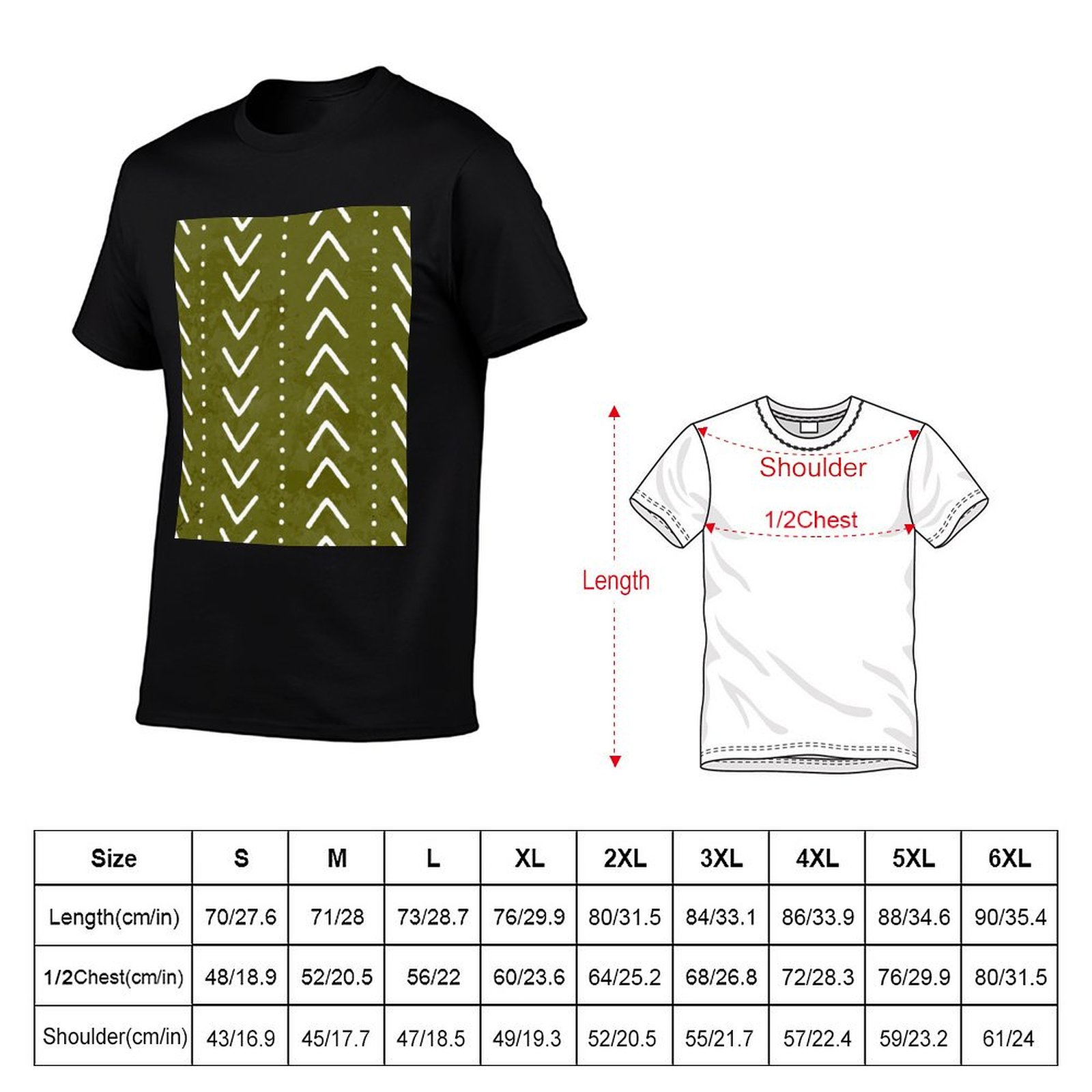 Camiseta con estampado de flec - Mudcloth Print Top reseña y precio