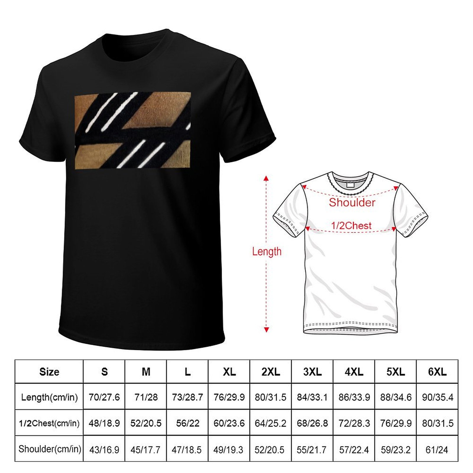 Camiseta Africana de Tela Trad - Mudcloth Print Top reseña y precio
