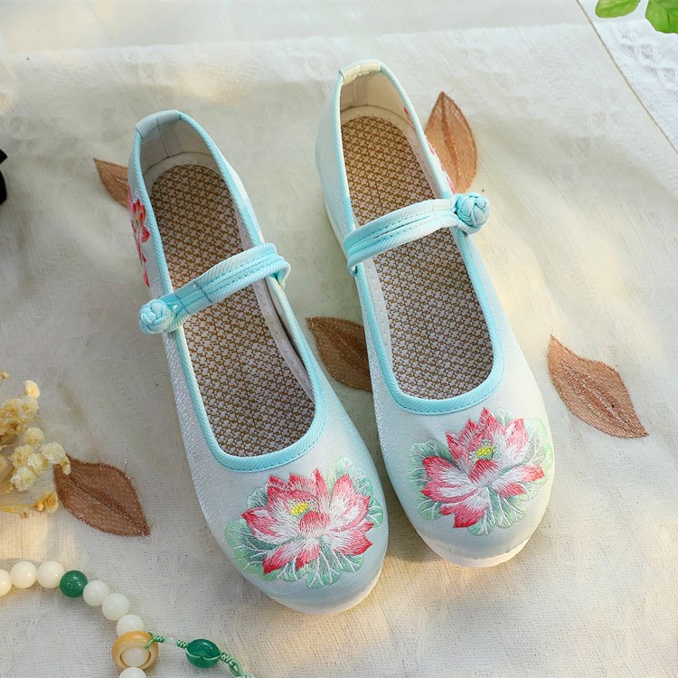 2026 zapatos Mary Jane con tac - Ethnic Fabric reseña y precio