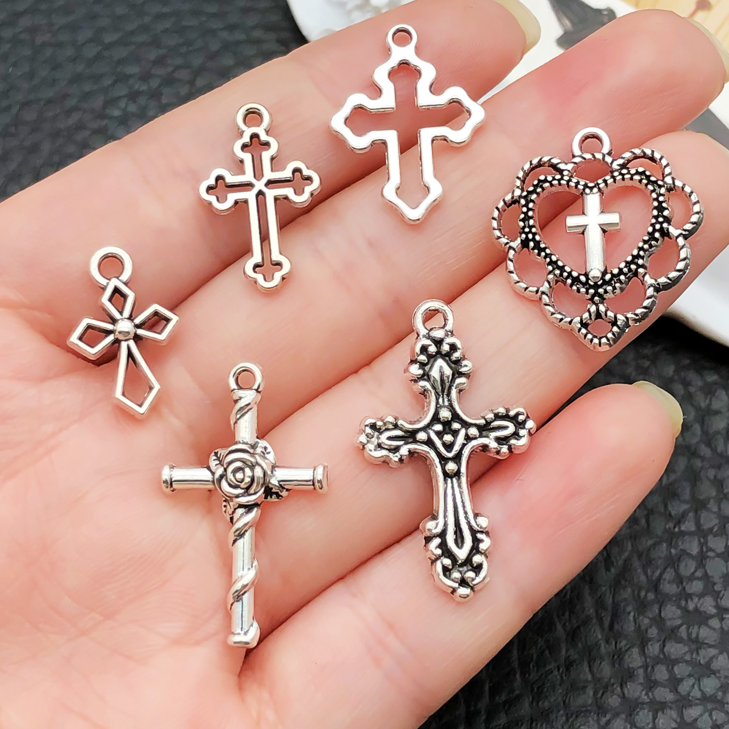 52 colgantes de cruz surtidos  - Ethnic Fashion Jewellery reseña y precio