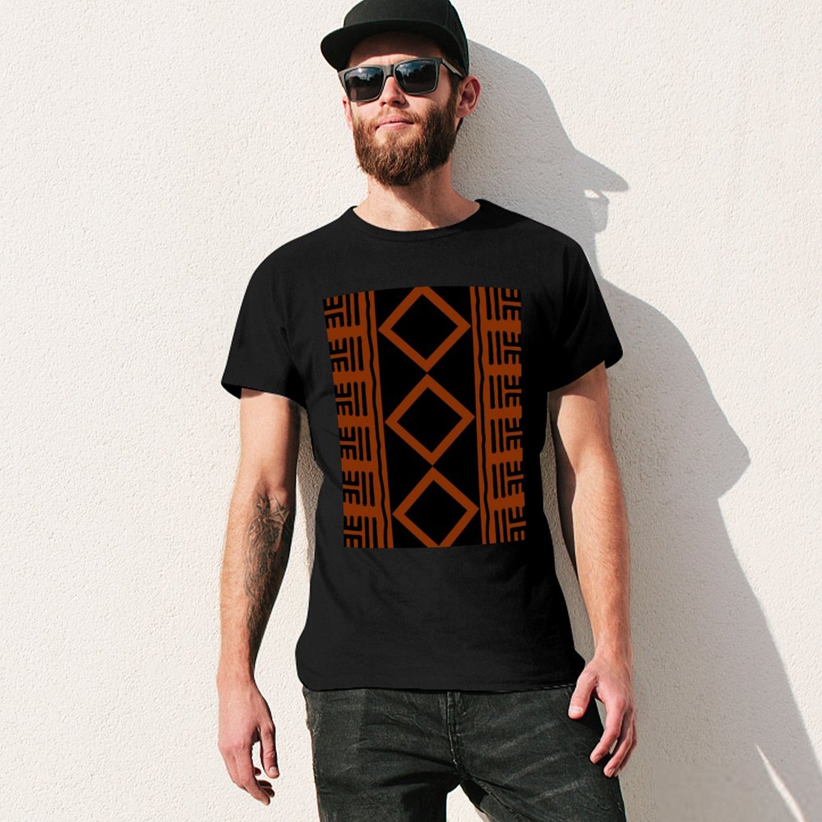 Camiseta de tela africana colo - Mudcloth Print Top reseña y precio