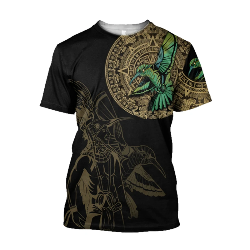 Camiseta Retro Étnica Azteca d - Men'S Ethnic Fashion Trends reseña y precio
