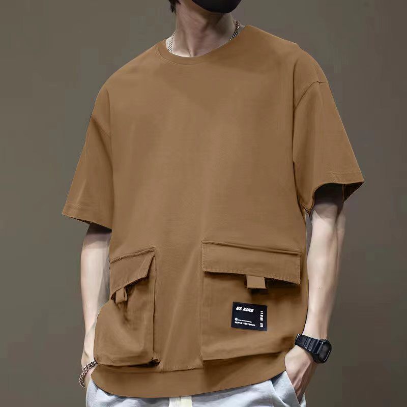 Camiseta de manga corta de alg - Men'S Ethnic Fashion Trends reseña y precio