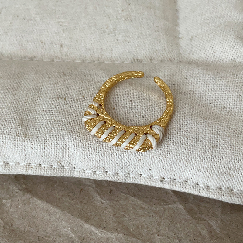 Anillo de cóctel ajustable de  - Ethnic Fashion Online reseña y precio