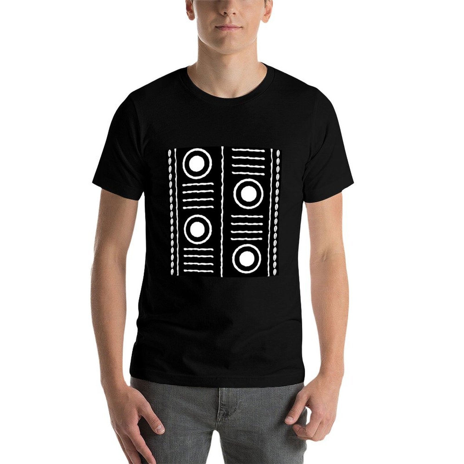Camiseta con diseño tradiciona - Mudcloth Print Top reseña y precio