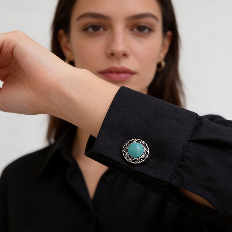 2 Piezas de Fundas de Botones  - Ethnic Boho Fashion reseña y precio