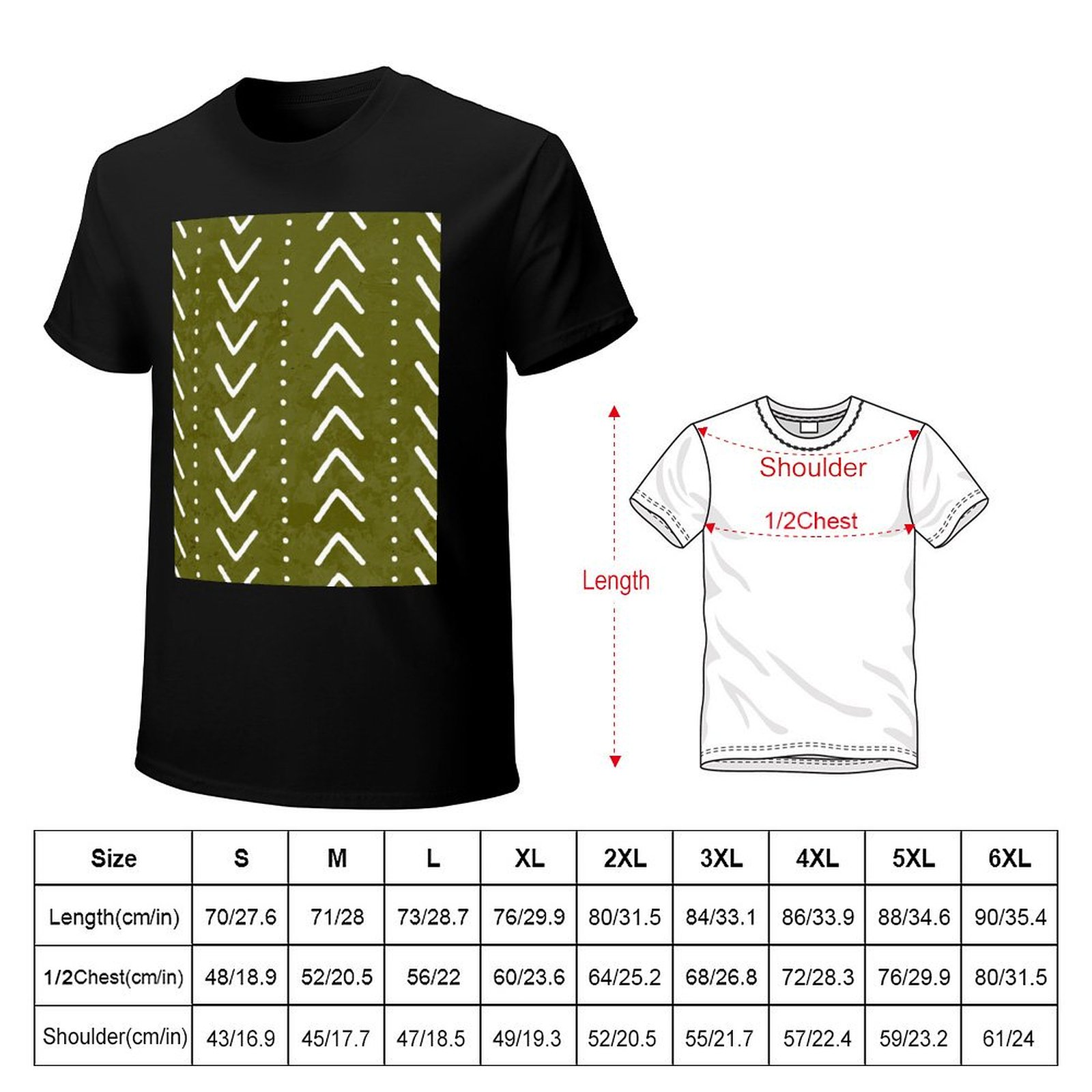 Camiseta con estampado de flec - Mudcloth Print Top reseña y precio