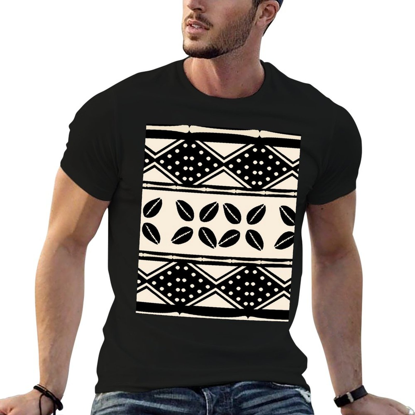 Camiseta con estampado de tela - Mudcloth Print Top reseña y precio