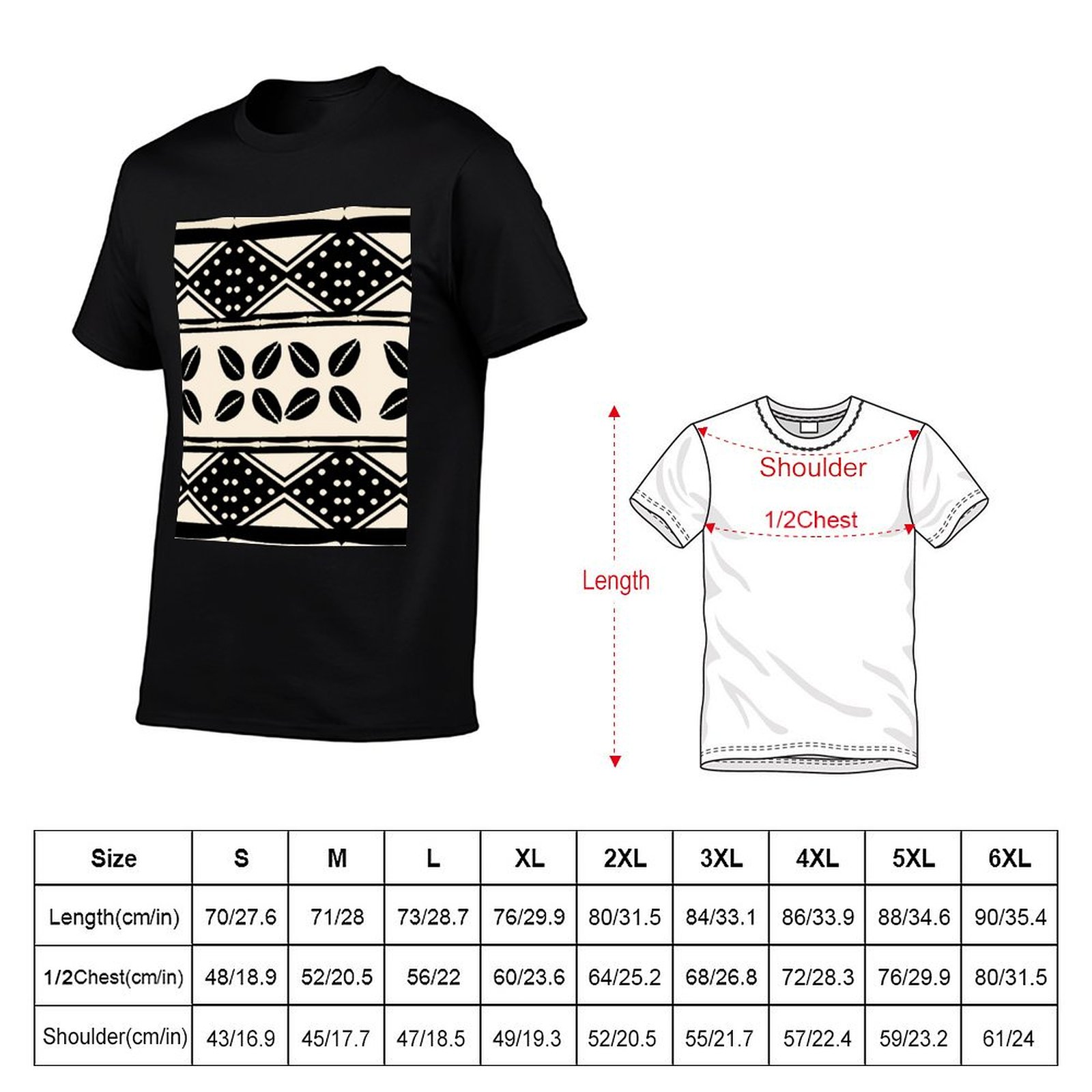 Camiseta con estampado de tela - Mudcloth Print Top reseña y precio
