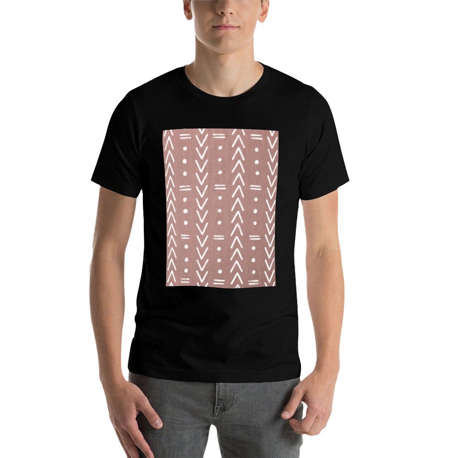 Camiseta Mudcloth con formas g - Mudcloth Print Top reseña y precio