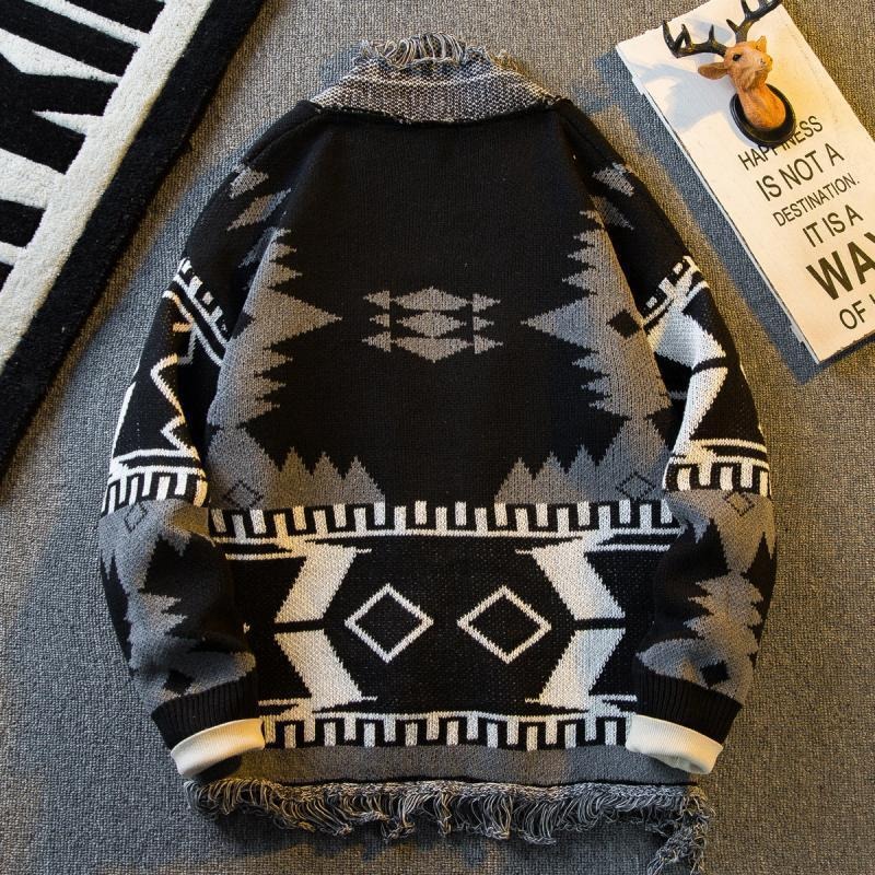 Cárdigan de punto con cuello e - Men'S Ethnic Fashion Trends reseña y precio