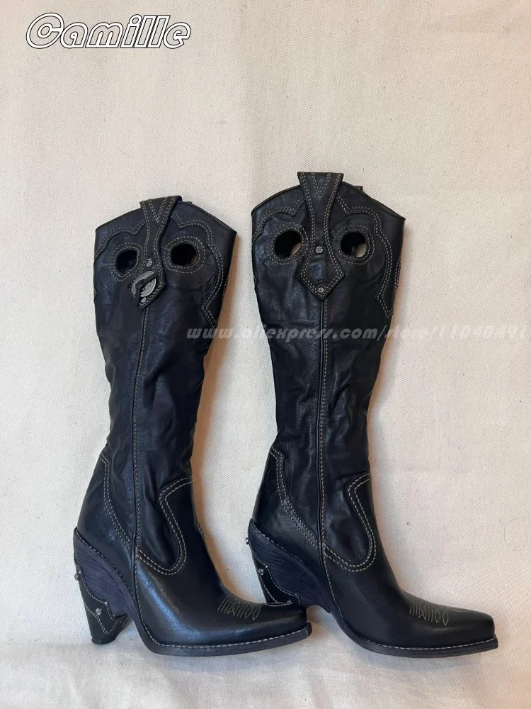 2025 Botas sexy plisadas que c - Ethnic Fashion For Women reseña y precio