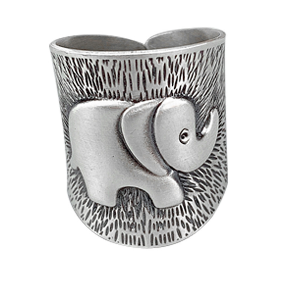 Anillo con patrón de elefante  - Ethnic Fashion Pakistan reseña y precio