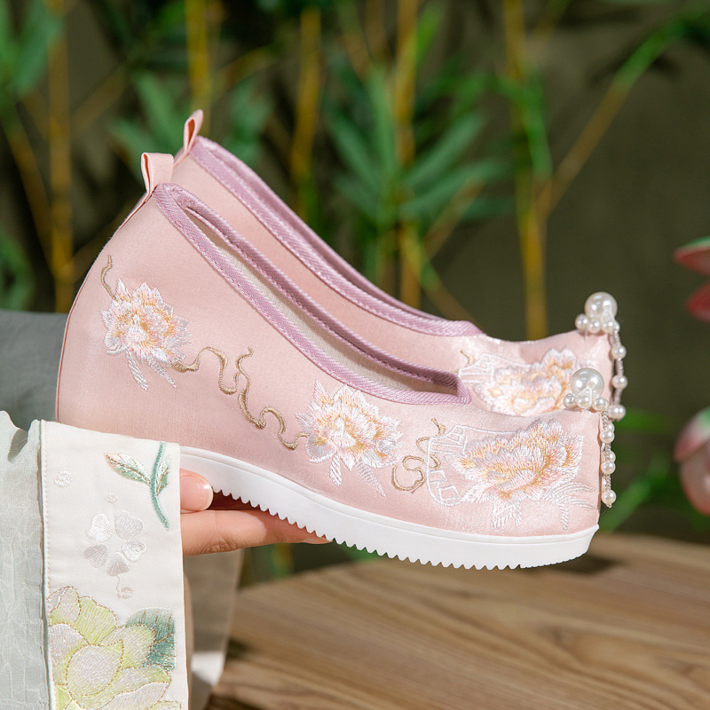 Zapatos Hanfu con Bordado de P - Ethnic Fabric reseña y precio