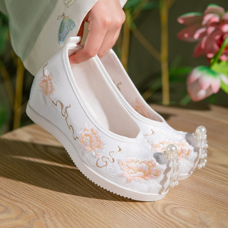 Zapatos Hanfu con Bordado de P - Ethnic Fabric reseña y precio