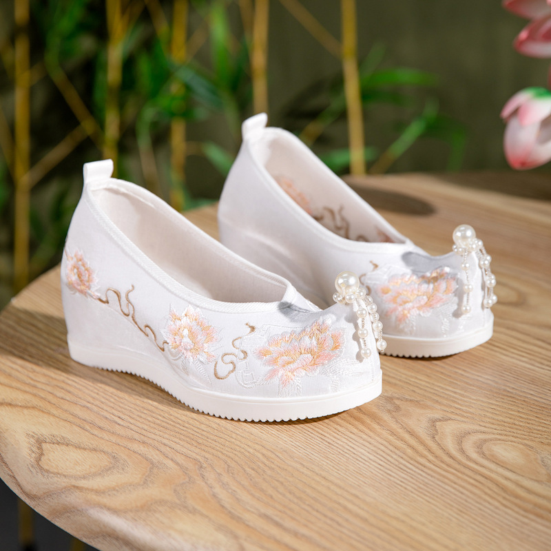Zapatos Hanfu con Bordado de P - Ethnic Fabric reseña y precio