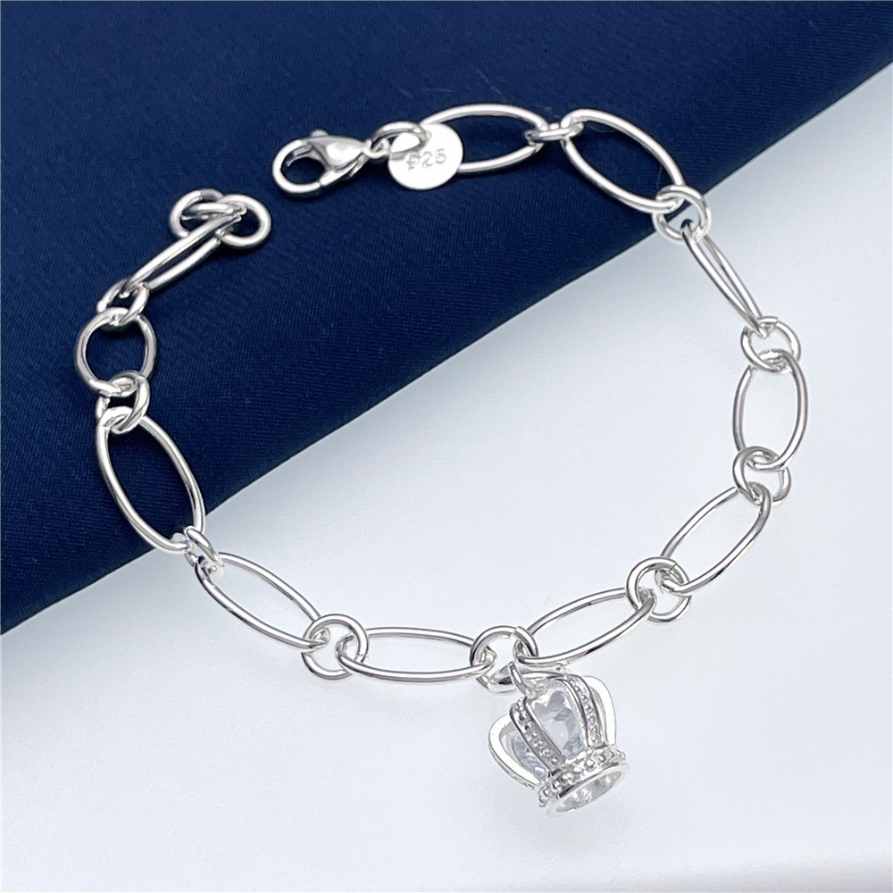 Pulsera de cristal con corona  - Ethnic Fashion Boutique reseña y precio