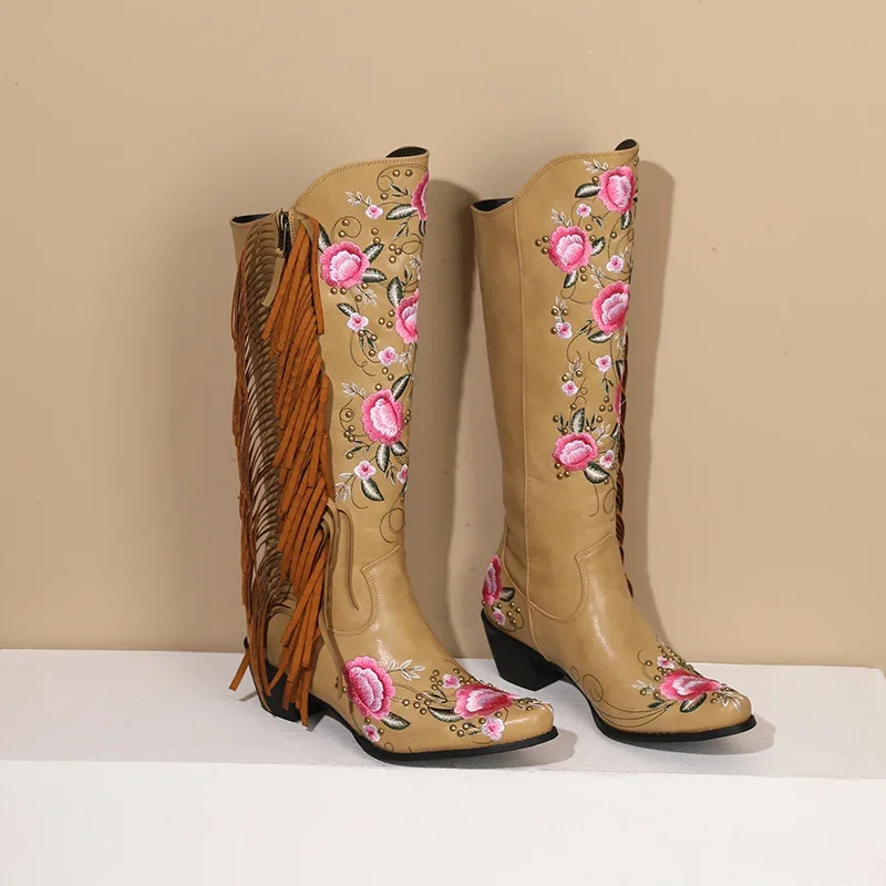 Botas hasta la rodilla occiden - Ethnic Fashion For Women reseña y precio
