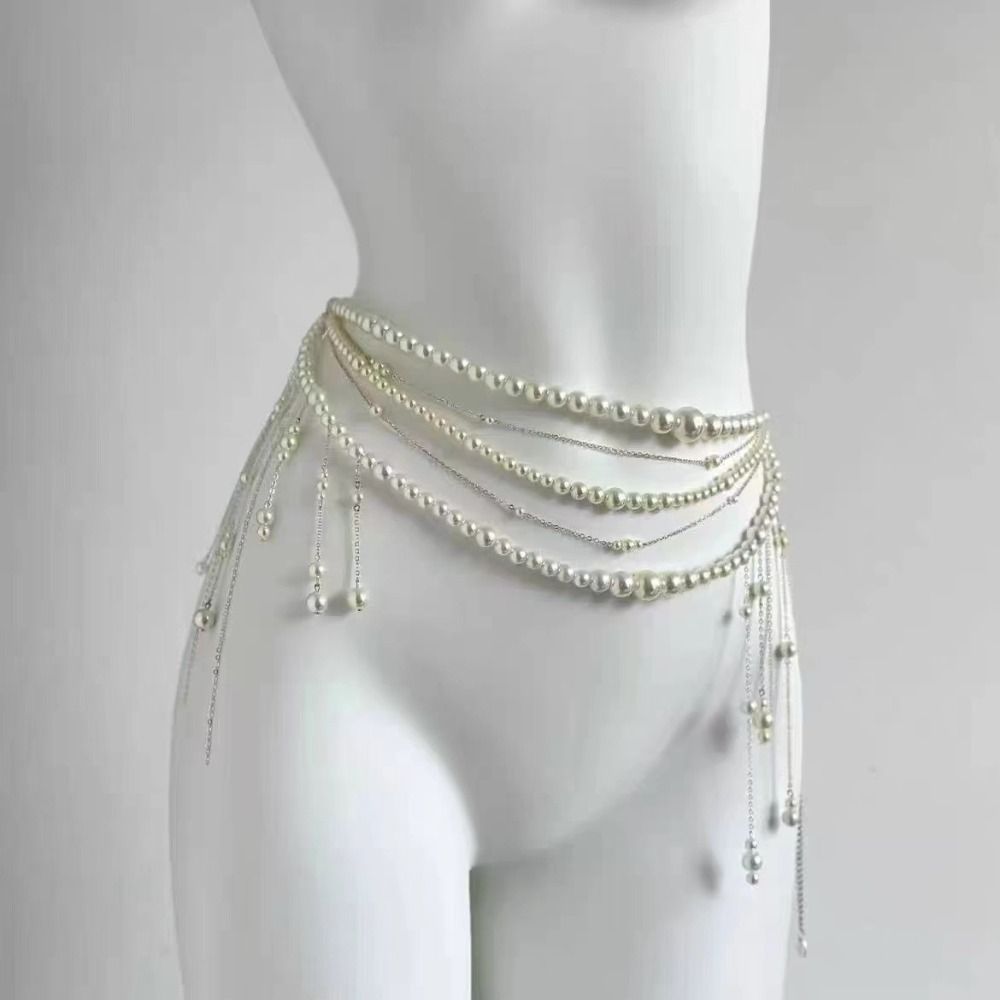 Cadenas de cintura con perlas  - Ethnic Fashion Jewellery reseña y precio