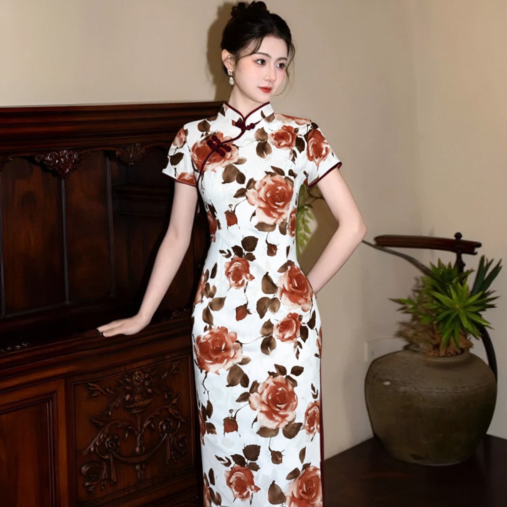 Vestido Qipao para Mujer, Ropa - Ethnic Fashion Wear reseña y precio