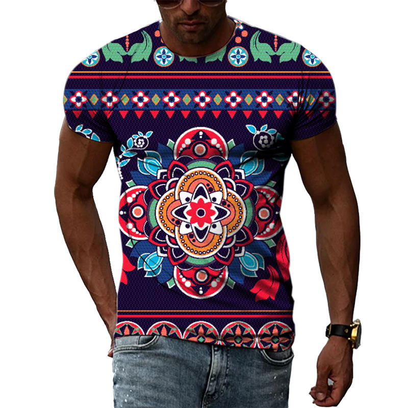 Camiseta con estampado 3D para - Men'S Ethnic Fashion Trends reseña y precio