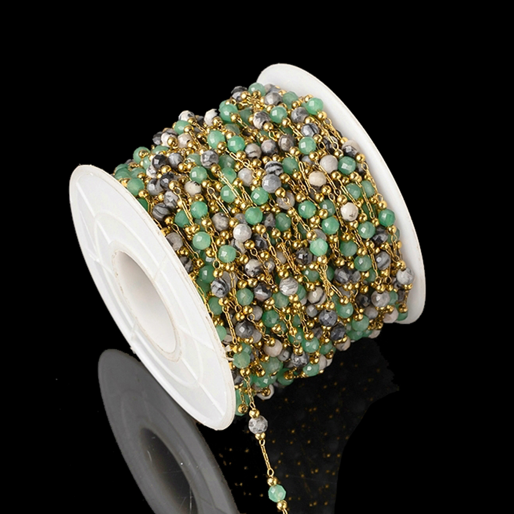 Cuentas de piedra redondas de  - Ethnic Fashion Jewellery reseña y precio