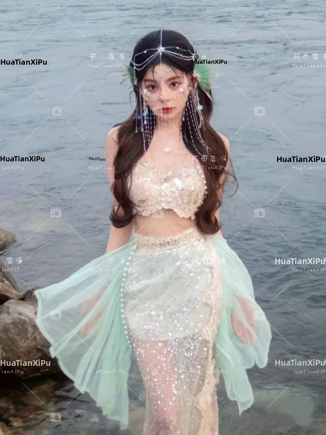 Disfraz de Princesa Sirena 202 - Ethnic Fashion Definition reseña y precio